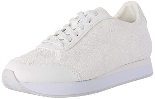 Desigual Shoes Galaxy Lottie, Zapatillas Mujer, Blanco 1000, 37 EU