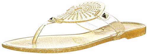 Desigual Shoes Jelly Galactic, Chanclas Mujer, Oro 9125, 37 EU