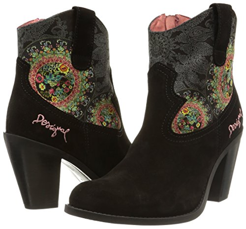 Desigual Shoes Lauris, Botas Chelsea Mujer, Gris-Grau (2006 Gris Oscuro), 41 EU