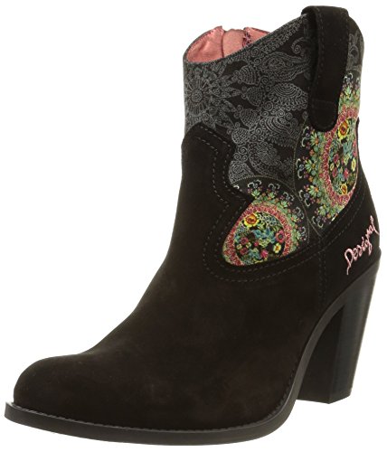 Desigual Shoes Lauris, Botas Chelsea Mujer, Gris-Grau (2006 Gris Oscuro), 41 EU