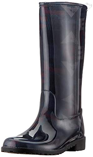 Desigual Shoes Mid Rain Boot, Botas de Agua Mujer, Negro (Black 2000), 36 EU