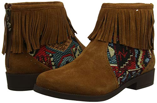 Desigual Shoes Ottawa Tapestry, Botines Mujer, Marrón (Chocolate 6053), 36 EU
