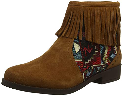 Desigual Shoes Ottawa Tapestry, Botines Mujer, Marrón (Chocolate 6053), 36 EU