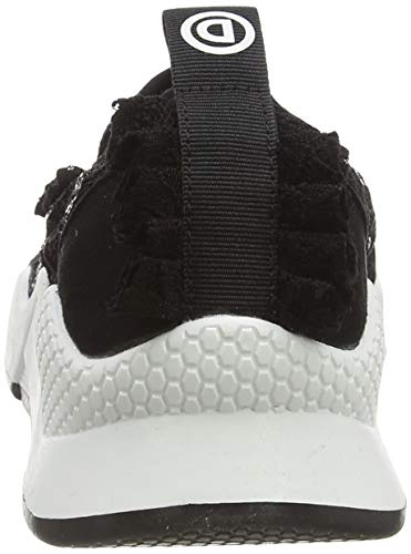 Desigual Shoes Stella Lace, Sandalias con Punta Cerrada Mujer, Negro Negro 2000, 38 EU