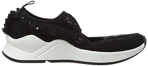 Desigual Shoes Stella Lace, Sandalias con Punta Cerrada Mujer, Negro Negro 2000, 38 EU