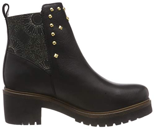 Desigual Shoes_Biker Blackstuds, Botines Mujer, Negro (Negro 2000), 36 EU