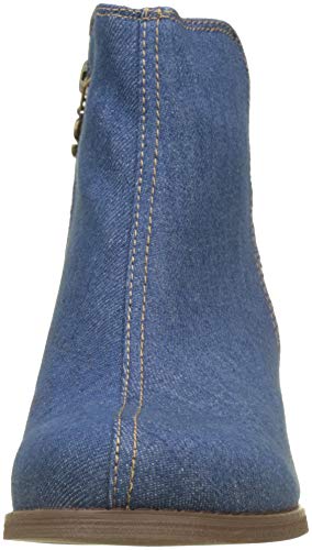 Desigual Shoes_Country_Exotic, Botines Mujer, Azul (Denim Medium Wash 5053), 39 EU