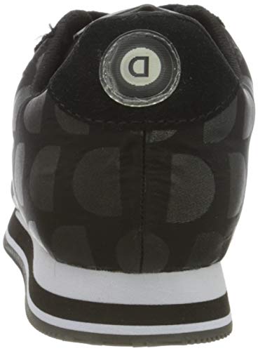 Desigual Shoes_Pegaso_logomania, Zapatillas Mujer, Negro, 38 EU