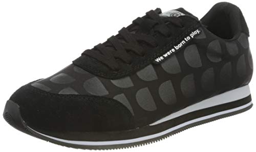 Desigual Shoes_Pegaso_logomania, Zapatillas Mujer, Negro, 38 EU