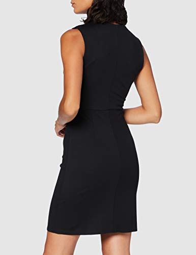 Desigual Vest_New HYORK Vestido Casual, Negro, XL para Mujer