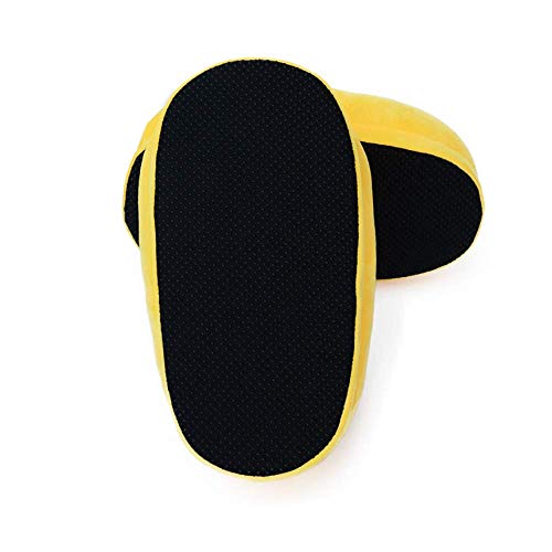 Desire Deluxe Zapatillas Casa Invierno con Figura de Emojis en Forma de Lengua Sonriente - Pantunflas Invierno de Talla Universal para Hombre, Mujer, Niño y Niña