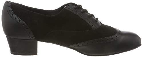 Diamant Damen Tanzschuhe 063-029-070, Zapatos de Danza Moderna/Jazz para Mujer, Negro (Schwarz), 38 2/3 EU (5.5 UK)