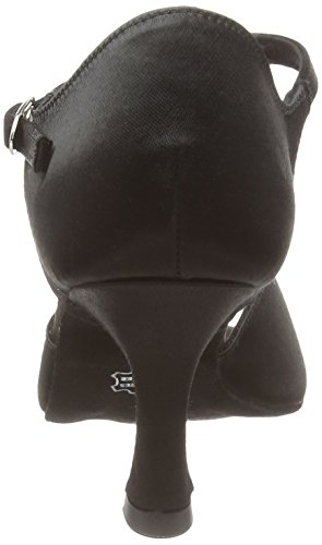 Diamant Diamant Damen Latein Tanzschuhe 025-087-091 - Zapatos de baile - standard & latino para mujer, Negro (schwarz), 42