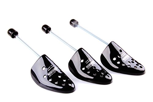 Die Schuhanzieher Juego de 5 pares – Hormas de plástico – Con muelle espiral – Forma: caballeros UNIVERSAL – Fabricado en Alemania – z2481 (44-46)