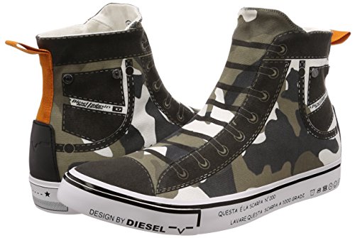 Diesel Deutschland Y01699 P1640 S-IMAGINEE - Zapatillas deportivas para mujer, color Verde, talla 46 EU