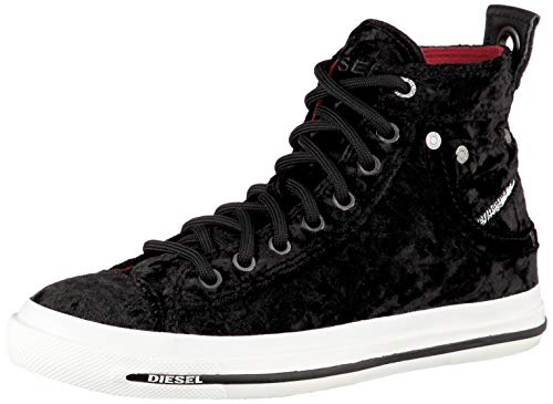 DIESEL Exposure IV W Zapatillas Moda Mujeres Negro - 37 - Zapatillas Altas