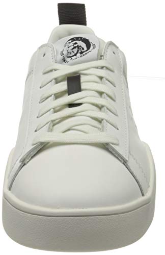 Diesel S-Clever Low, Zapatillas para Hombre, Blanco H0038 H0038, 39 EU