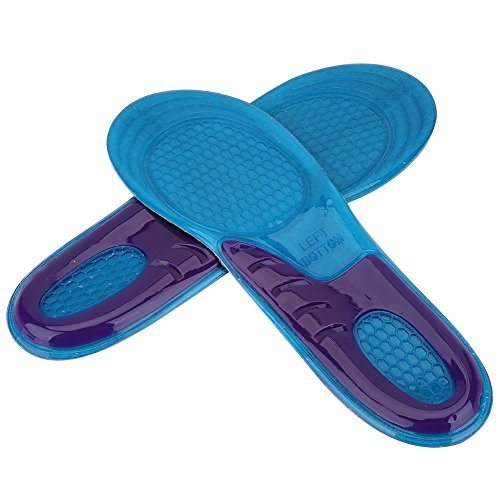 Dilwe Plantillas deportivas para pies con mayor amortiguación para una comodidad agradable al caminar, ideales para deporte y uso diario, cómodos juanetes (M 38-43).