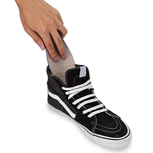 Dilwe Plantillas deportivas para pies con mayor amortiguación para una comodidad agradable al caminar, ideales para deporte y uso diario, cómodos juanetes (M 38-43).