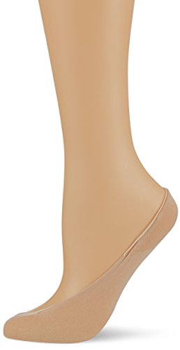 DIM Invisifit Salvapiés Bailarinas Silicona x2 Calcetines, Transparente (Naturel 0M8), One Size (Tamaño del Fabricante:39/42) para Mujer