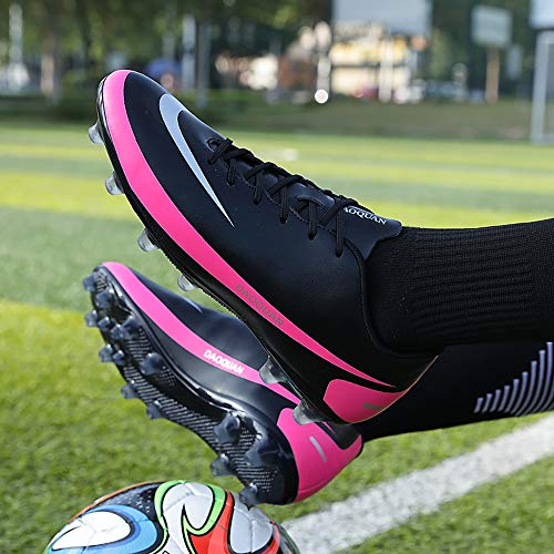 DimaiGlobal Zapatillas de Fútbol Hombre Profesionales Training Botas de Fútbol Spike Aire Libre Atletismo Zapatos de Entrenamiento Zapatos de Deporte