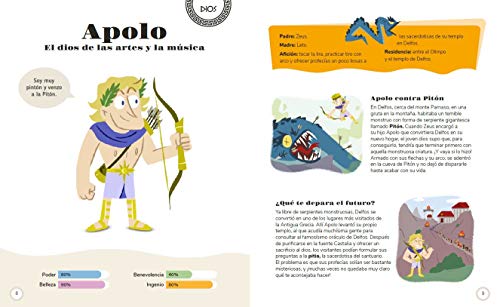 Dioses mitológicos: 7 (Mitología para niños)