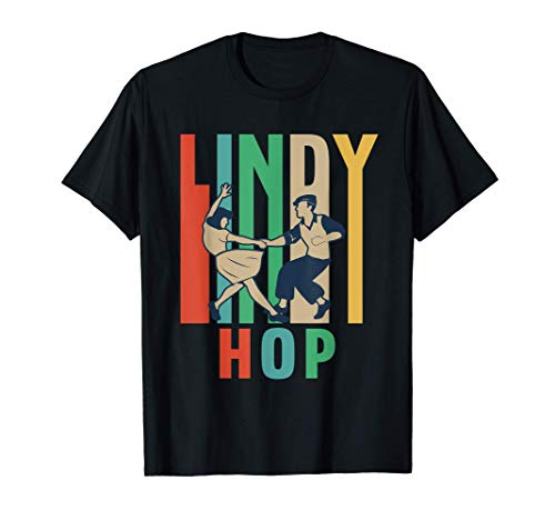 Diseño de Lindy Hop para tu compañero de baile Camiseta