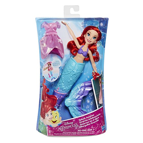 Disney Princess - Muñeca Ariel transformación mágica (Hasbro B9145EU4)