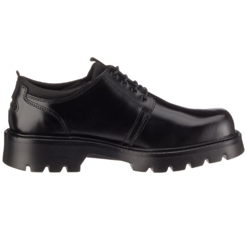 Dockers 115701-005001, Zapatos de Cordones Derby Hombre, Negro, 42
