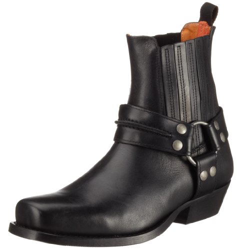 Dockers 170102-002001, Botas Estilo Motero Hombre, Negro, 44 EU