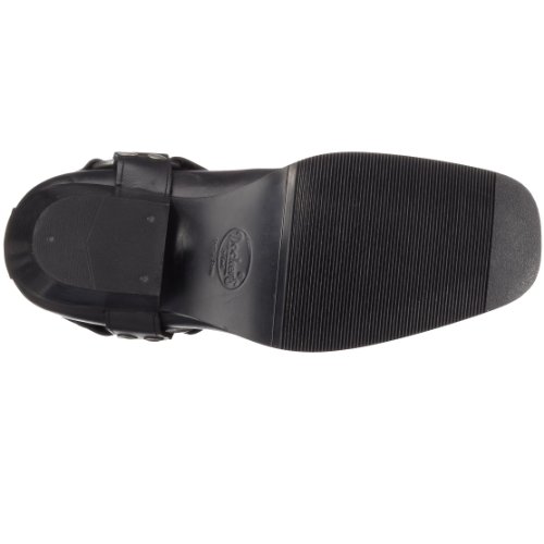 Dockers 170102-002001, Botas Estilo Motero Hombre, Negro, 44 EU