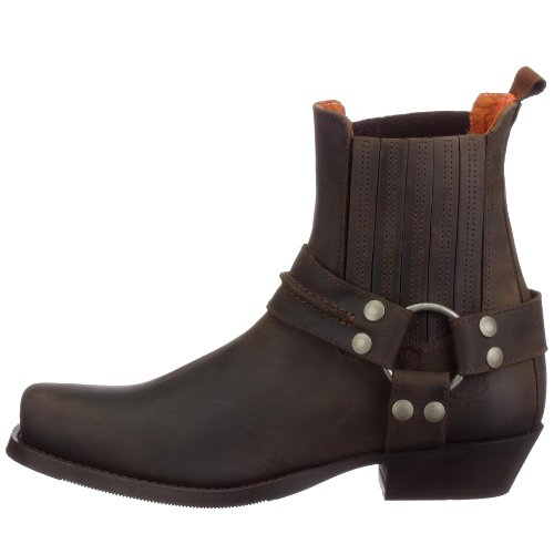 Dockers 170102-007020, Botas Estilo Motero Hombre, Marrón, 42 EU
