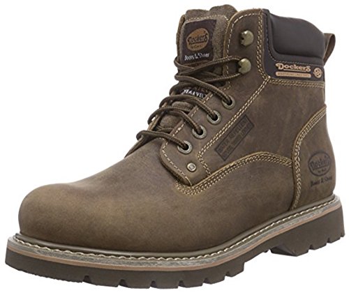 Dockers 23da004, Botas Militar Hombre, Gris (Desert 460), 43 EU