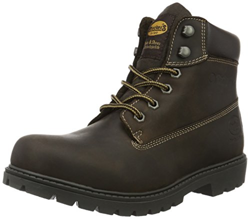 Dockers by Gerli 19pa140, Botines Hombre, Marrón (Schoko 360), 43 EU