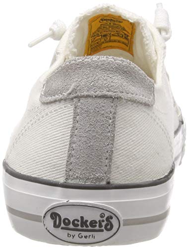 Dockers by Gerli 30st027-790500, Zapatillas Hombre, Blanco (Weiss 500), 42 EU