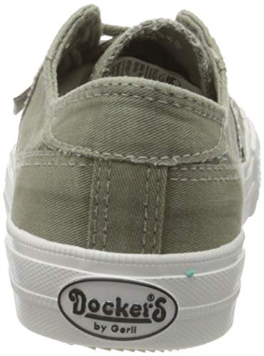 Dockers by Gerli 40th201-790850, Zapatillas Mujer, Gris (Khaki 850), 38 EU