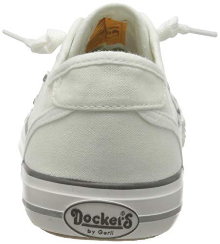 Dockers by Gerli 42VE201-700500, Zapatillas Mujer, Blanco, 41 EU