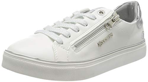 Dockers by Gerli 44MA205-618591, Zapatillas Mujer, Weiss/Silver, 42 EU