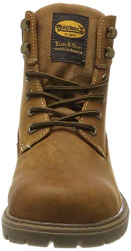 Dockers by Gerli 45pa040, Botas Militar Hombre, Marrón (REH 410), 42 EU