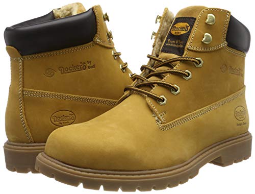 Dockers by Gerli 45pa140, Botas Militar Hombre, Amarillo (Golden Tan 910), 43 EU