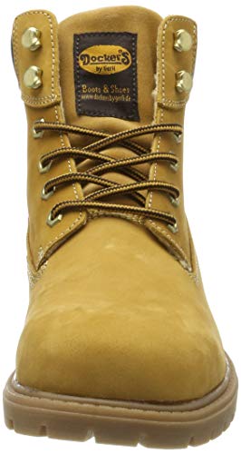 Dockers by Gerli 45pa140, Botas Militar Hombre, Amarillo (Golden Tan 910), 44 EU