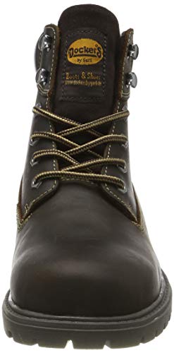 Dockers by Gerli 45pa140, Botas Militar Hombre, Marrón (Schoko 360), 42 EU