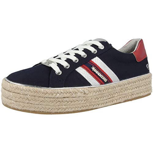 Dockers by Gerli Zapatillas para mujer 46gv202-710660, color Azul, talla 42 EU