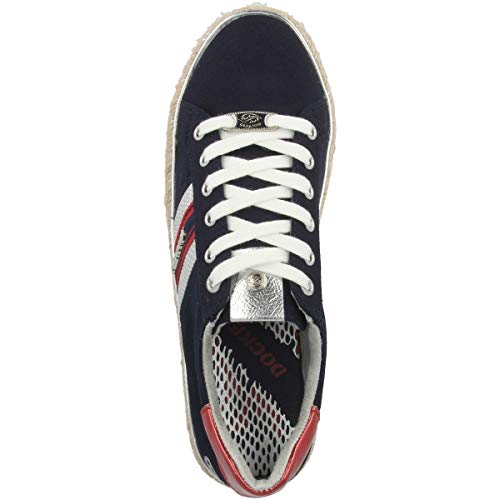 Dockers by Gerli Zapatillas para mujer 46gv202-710660, color Azul, talla 42 EU