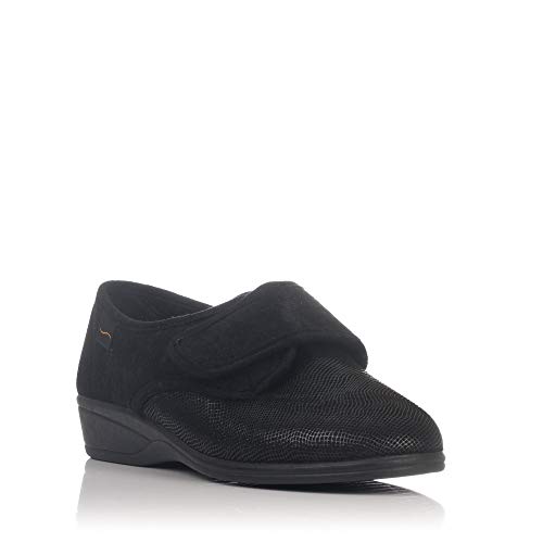 DOCTOR CUTILLAS 755 Zapatilla Ancho Especial Mujer Negro 36