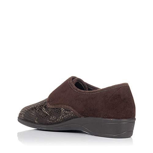 DOCTOR CUTILLAS 792 Velcro Serpiente Mujer Marron 37