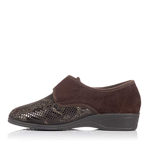 DOCTOR CUTILLAS 792 Velcro Serpiente Mujer Marron 37
