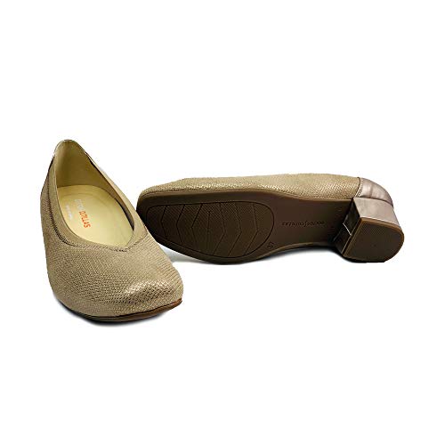 DOCTOR CUTILLAS,81212 Zapato DE Salon Licra Especial Ancho (Beige, Numeric_37)