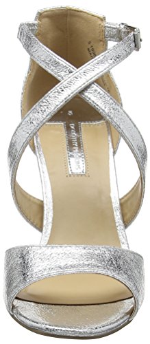 Dorothy PerkinsSasha, Zapatos de Punta Descubierta Mujer, Plata (Silver), 39 EU (6 UK)