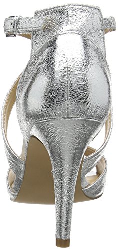Dorothy PerkinsSasha, Zapatos de Punta Descubierta Mujer, Plata (Silver), 43 EU (9 UK)